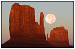 Monument Valley Full Moon