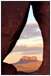 Key Hole Sunset - Monument Valley