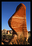 red and white canyon