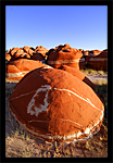 red and white canyon