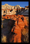 red and white canyon